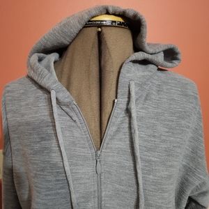 Old Navy Womens Gray Full Zip Hoodie With Pockets Size Small